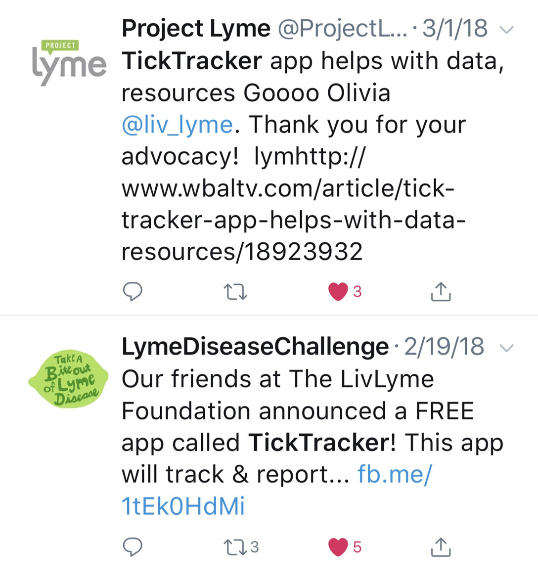 TickTraceker_Endorsement_ProjectLyme